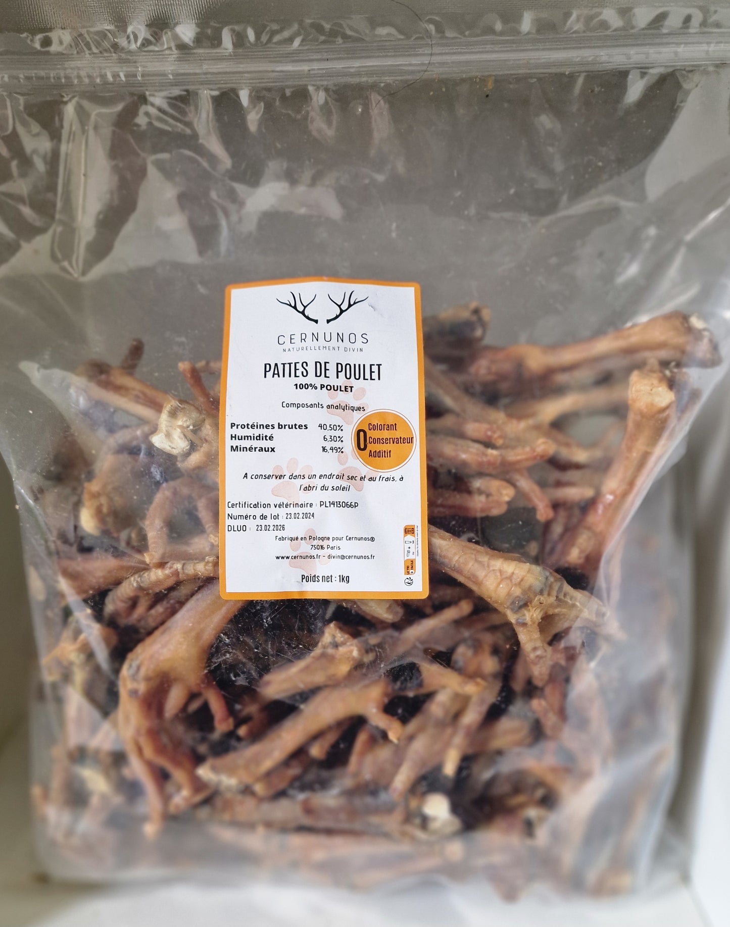 Pattes de poulet 1kg