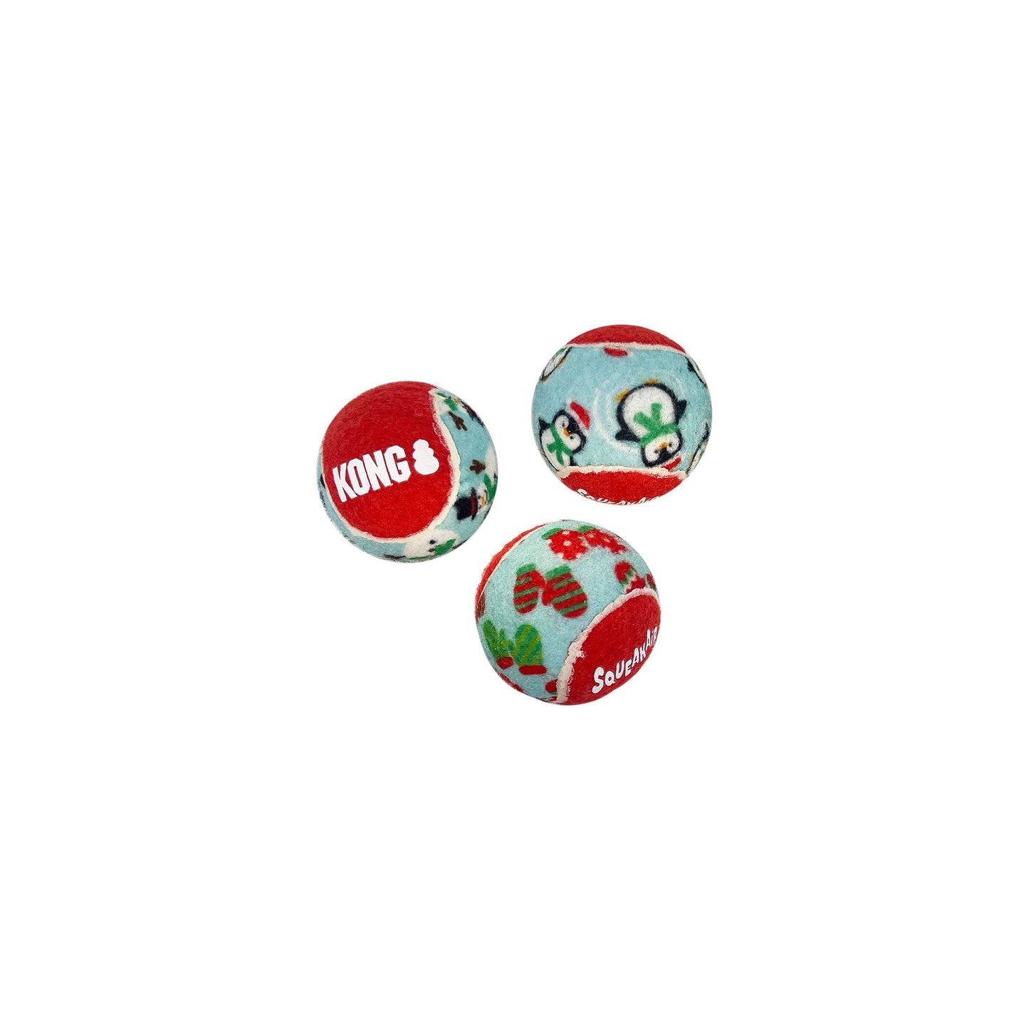 KONG Holiday Squeakair Balls