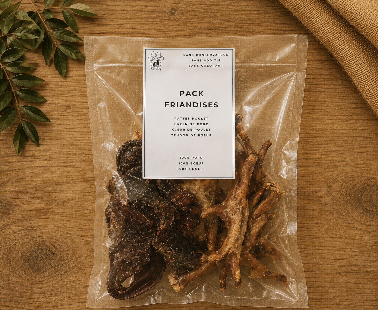 Pack friandises Plaisir Bœuf &Poulet&Porc