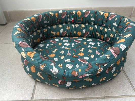Corbeille ovale fantaisie