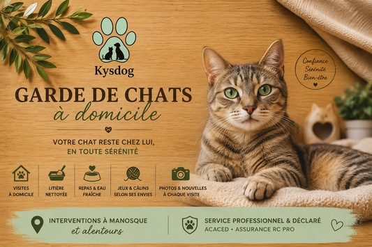 Garde chats à votre domicile