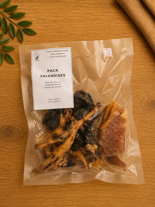 Pack friandises plaisir Poulet & Boeuf