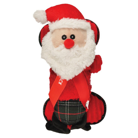Pack peluches de Noël sonores : père Noël + os